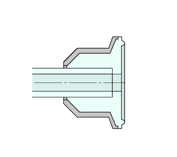 Molded Tri - Clamp Connections