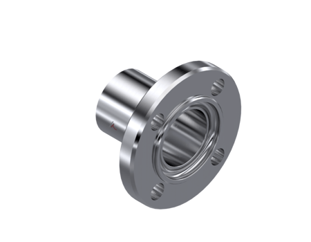 Flange with Groove / ASME BPE / 1.4404