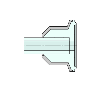 Molded Tri - Clamp Connections
