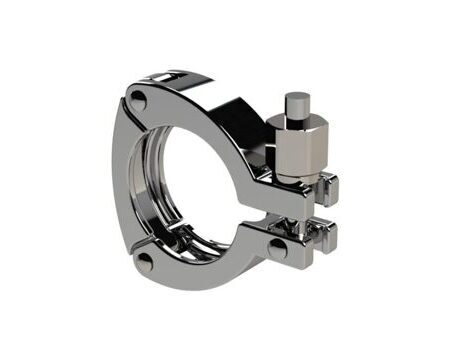 S-Type 3-Segments clamp with hex nut
