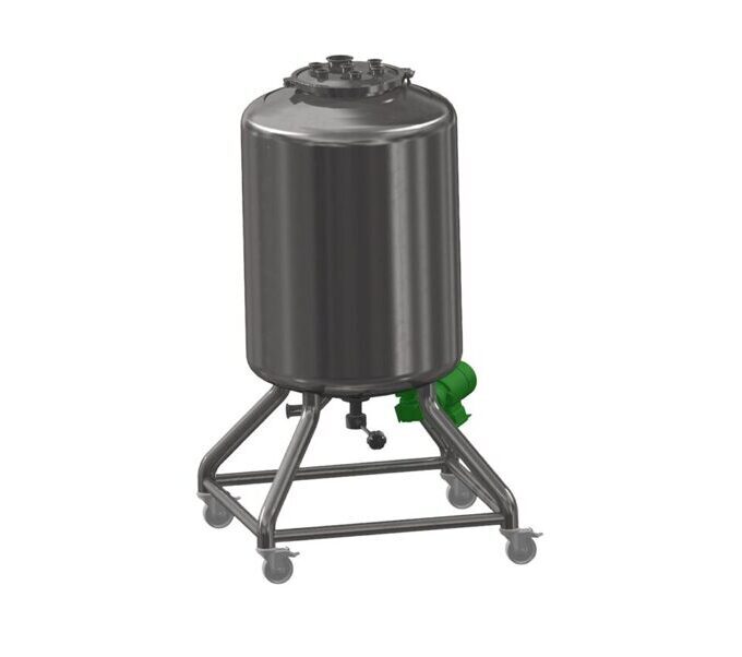 Stainless Steel Vessel with Mixer 2