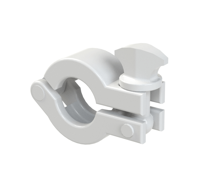 Bio clamp with wing nut