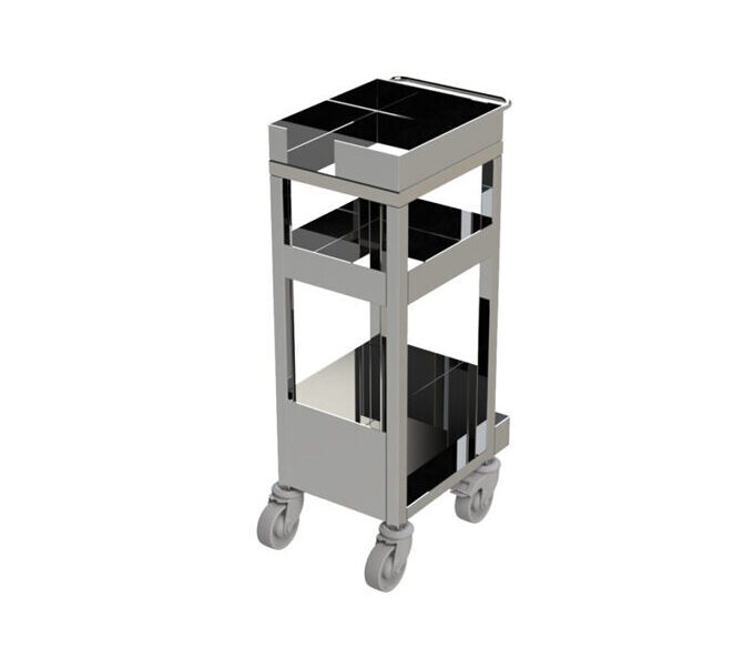 Stainless steel cart 4