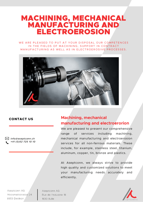 Machining, mechanical manufacturing and electroerosion