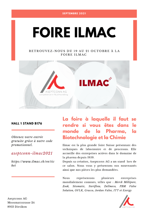 Foire ILMAC