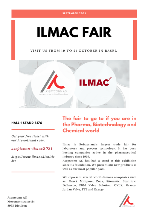 ILMAC Fair Basel